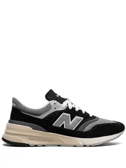 New Balance: Чёрные кроссовки 