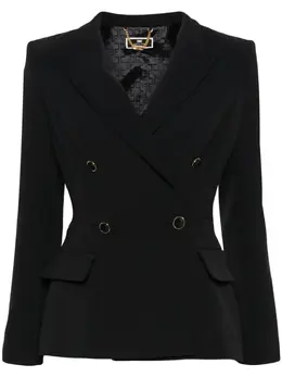Elisabetta Franchi: Чёрный жакет 