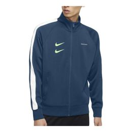 Nike: Голубая куртка  Sportswear