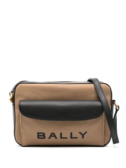 Bally: Бежевая сумка через плечо 