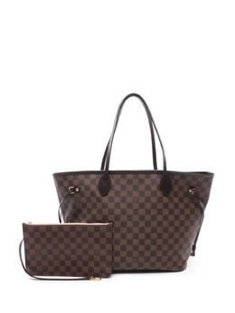 Louis Vuitton Pre-Owned: Коричневая сумка-шоппер