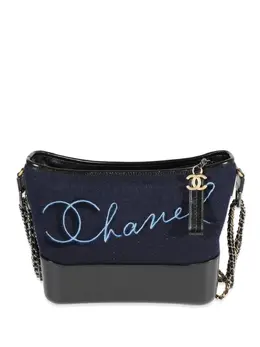 CHANEL Pre-Owned: Голубая сумка 