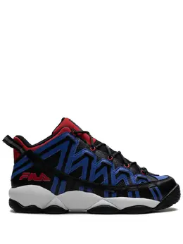 Fila: Чёрные кроссовки 