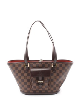 Louis Vuitton Pre-Owned: Коричневая сумка-шоппер