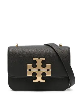 Tory Burch: Чёрная сумка через плечо 