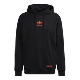 Adidas Originals: Чёрная толстовка  Originals