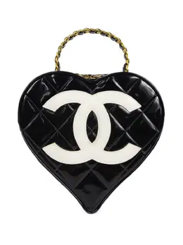 CHANEL Pre-Owned: Чёрная сумка 