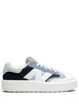 New Balance: Белые кроссовки 