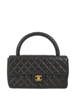 CHANEL Pre-Owned: Чёрная сумка 