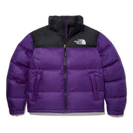 The North Face: Фиолетовая куртка  Nuptse