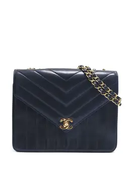 CHANEL Pre-Owned: Чёрная сумка 