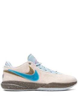 Nike: Белые кроссовки 