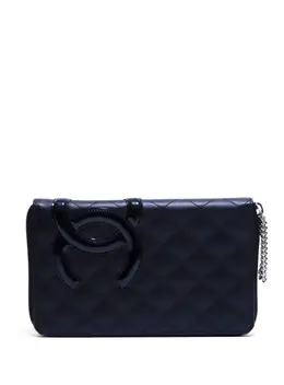 CHANEL Pre-Owned: Чёрный кошелёк