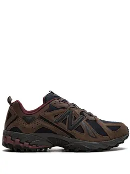 New Balance: Коричневые кроссовки 