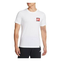 Nike: Белая футболка  Solid