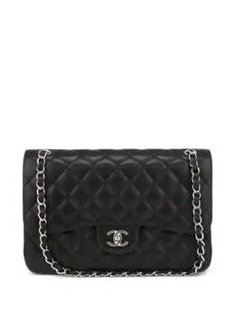 CHANEL Pre-Owned: Чёрная сумка 