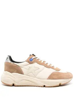 Golden Goose: Белые кроссовки  Running Sole