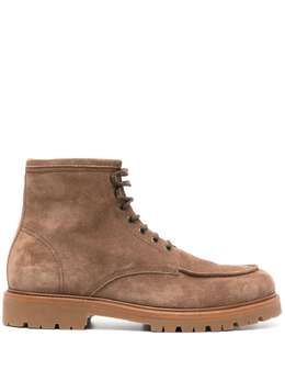 Brunello Cucinelli: Коричневые ботинки 