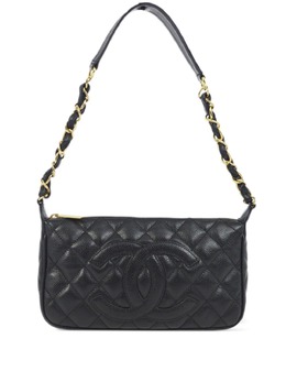 CHANEL Pre-Owned: Чёрная сумка 