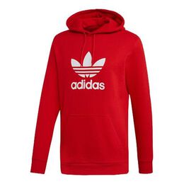 Adidas: Красная толстовка  Originals Trefoil