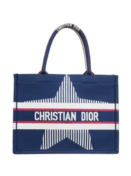 Christian Dior Pre-Owned: Синяя сумка-шоппер