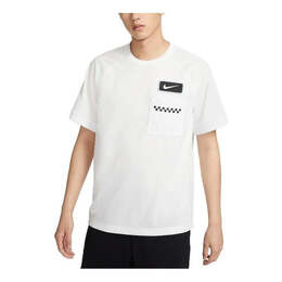 Nike: Белая футболка  Dri FIT