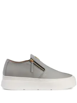 Giuseppe Zanotti: Светлые кроссовки 