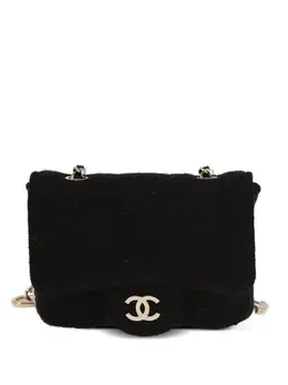 CHANEL Pre-Owned: Чёрная сумка 