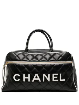 CHANEL Pre-Owned: Чёрная сумка 
