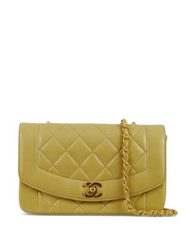 CHANEL Pre-Owned: Жёлтая сумка 