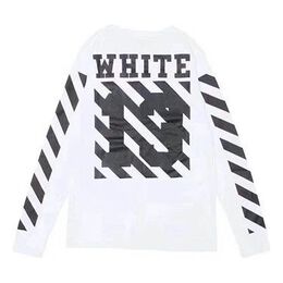 Off-White: Белая футболка 