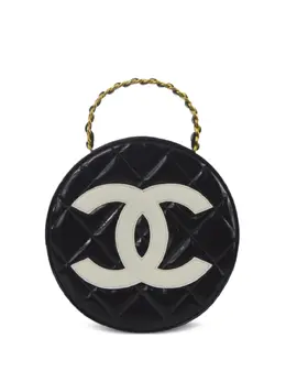 CHANEL Pre-Owned: Чёрная сумка 