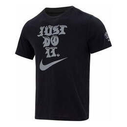 Nike: Чёрная футболка  Dri FIT