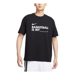 Nike: Чёрная футболка  Dri FIT