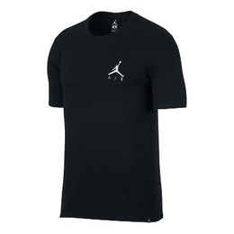 Nike: Чёрная футболка  Jordan Jumpman Air