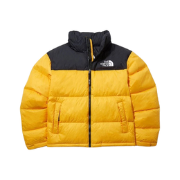 The North Face: Жёлтая куртка  Nuptse