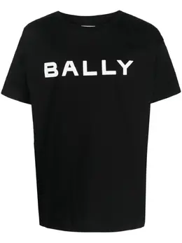 Bally: Футболка с принтом 