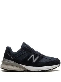 New Balance: Синие кроссовки  990