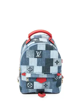 Louis Vuitton Pre-Owned: Голубой рюкзак 