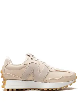 New Balance: Бежевые кроссовки  327