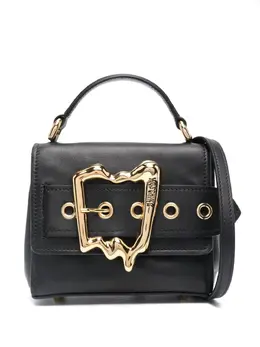 Moschino: Чёрная сумка-шоппер 