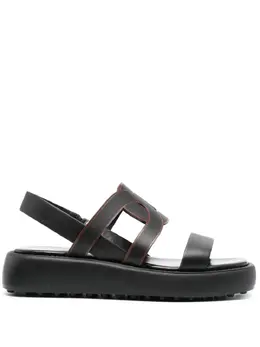 Tod's: Чёрные сандалии 