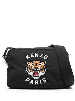 Kenzo: Чёрная сумка через плечо 