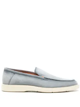 Santoni: Светлые туфли 