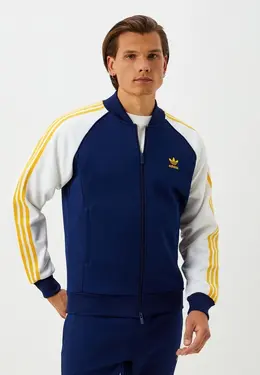 adidas Originals: Синяя толстовка 