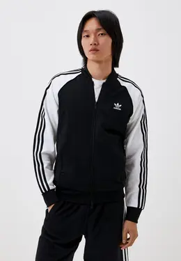 adidas Originals: Чёрная толстовка 