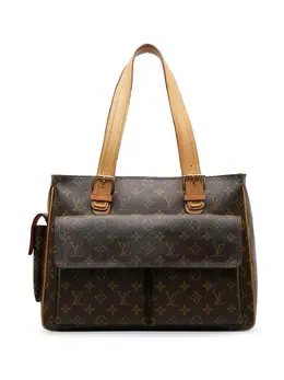 Louis Vuitton Pre-Owned: Коричневая сумка-шоппер