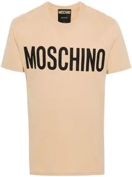 Moschino: Футболка с принтом 