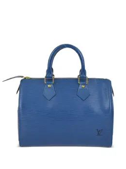 Louis Vuitton Pre-Owned: Голубая сумка