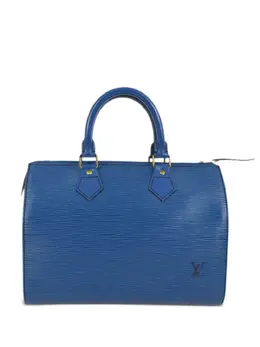 Louis Vuitton Pre-Owned: Голубая сумка 